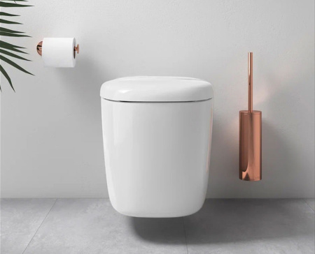 Подвесной безободковый унитаз Vitra Plural Rim-Ex 7830B401-0075