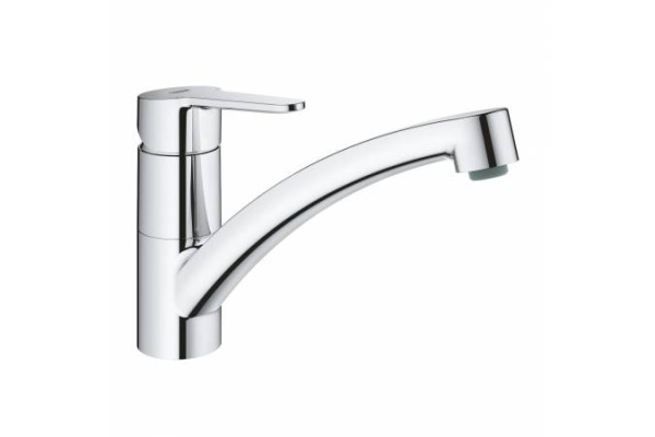 Смеситель однорычажный для мойки Grohe BauEco 31680 000 (31680000) хром
