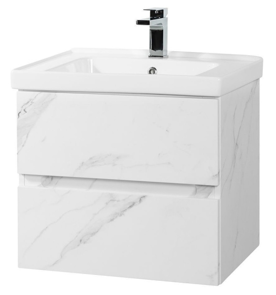 База под раковину напольная Art&max AM-Techno-600-2C-SO-MR960 Монти мрамор