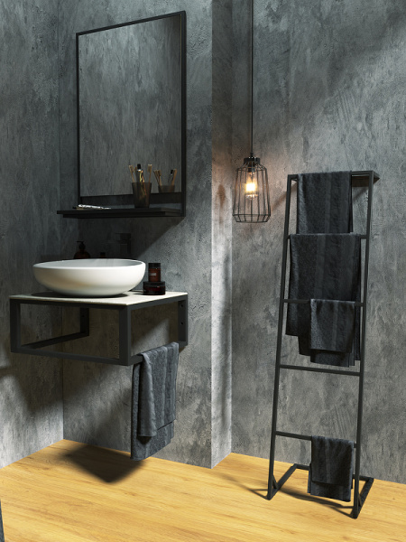 Полотенцедержатель 1MarKa Grunge Loft Ц0000012508 Полотенцедержатель 1MarKa Grunge Loft Ц0000012508