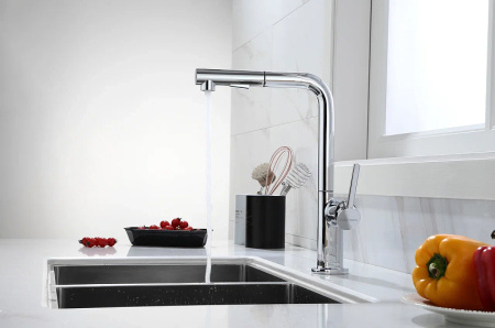 Смеситель для кухни Paulmark Neo Ne214419-CR
