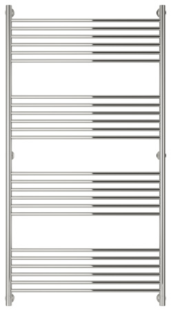 Полотенцесушитель Водяной Прямая Сунержа Богема + (150х80) Хром 00-0220-1580