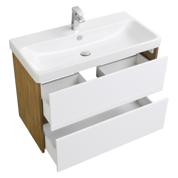 Тумба с раковиной Aquaton Сканди 90 1A2519K0SDZ90