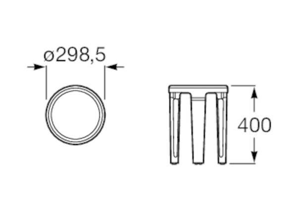 Стул Roca Trix 857124000