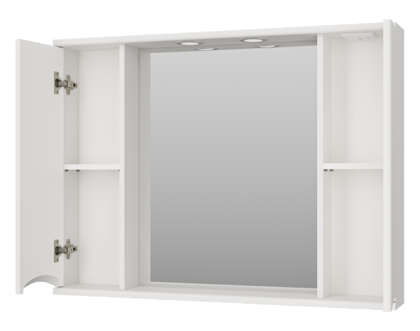 Зеркало-шкаф (100х75) Misty Атлантик 100 П-Атл-4100-010