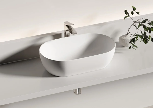 Раковина накладная (50х30) Ceramica Nova Twist CN12001MW