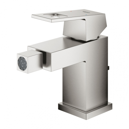 Смеситель для биде GROHE Eurocube 23138 DC0 (23138DC0) суперсталь