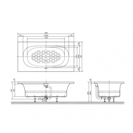 Ванна Toto Neorest PKL1820