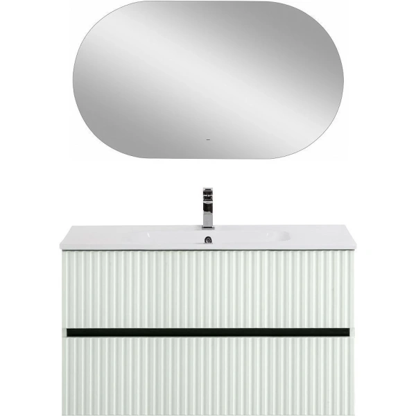 База под раковину Art&Max Torino AM-TORINO-1000-2C-SO-LO-P Лотос