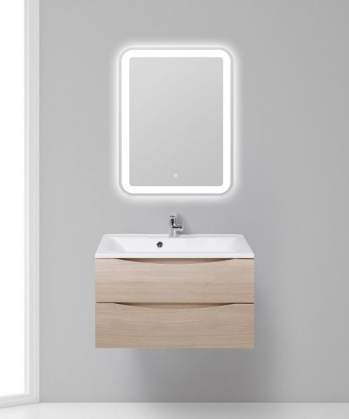 База под раковину подвесная BelBagno MARINO-CER-800-2C-SO-RG-P Rovere Grigio