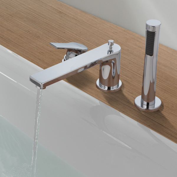 Смеситель на борт ванны Kludi Zenta SL 484480565