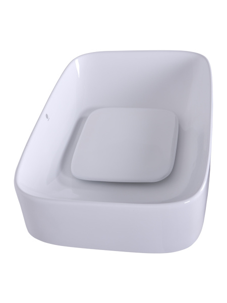 Раковина накладная (60х37,5) Orange  B07-600W белый глянец