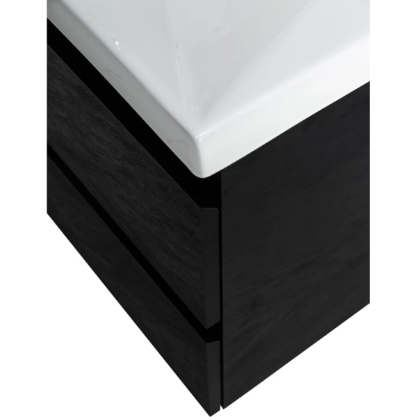 Тумба под раковину Cezares MOLVENO-90-2C-SO-NR Nero