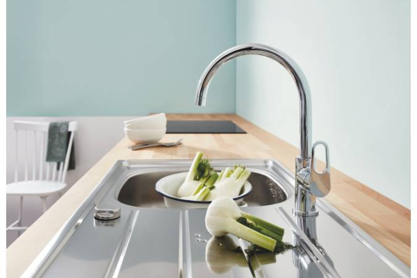 Смеситель для кухни Grohe BauFlow 31230 001 (31230001) хром Смеситель для кухни Grohe BauFlow 31230 001 (31230001) хром