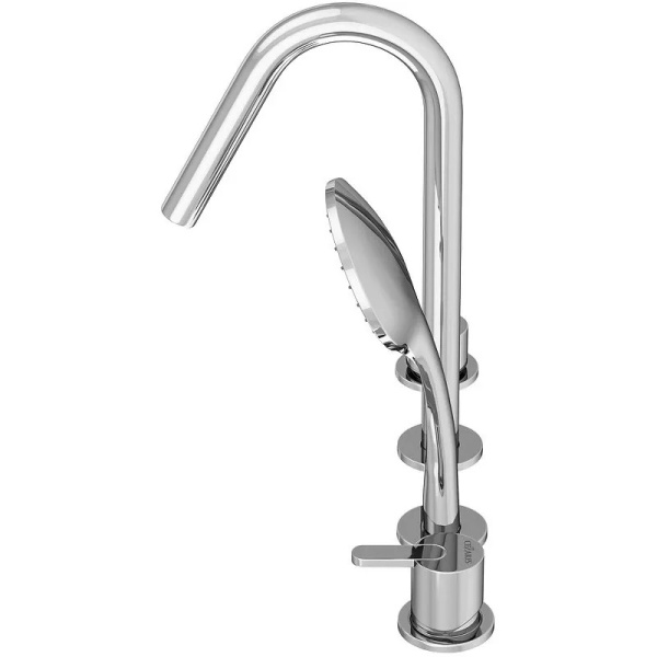 Смеситель на борт ванны Cezares LEAF LEAF-BVDM4-01