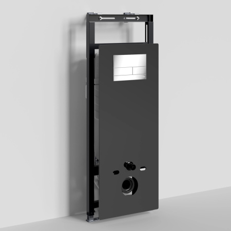 Инсталляция для подвесного унитаза WasserKraft Salm 27TLT.010.ME.BL.CH04