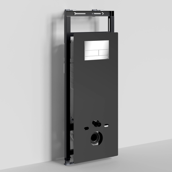 Инсталляция для подвесного унитаза WasserKraft Salm 27TLT.010.ME.BL.CH04