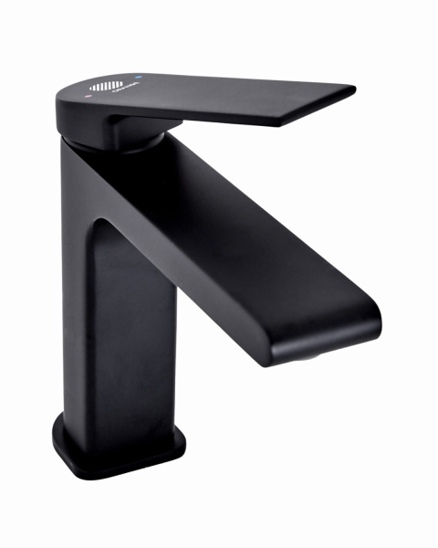 Смеситель для раковины однорычажный Orange Gauss M30-021b черный