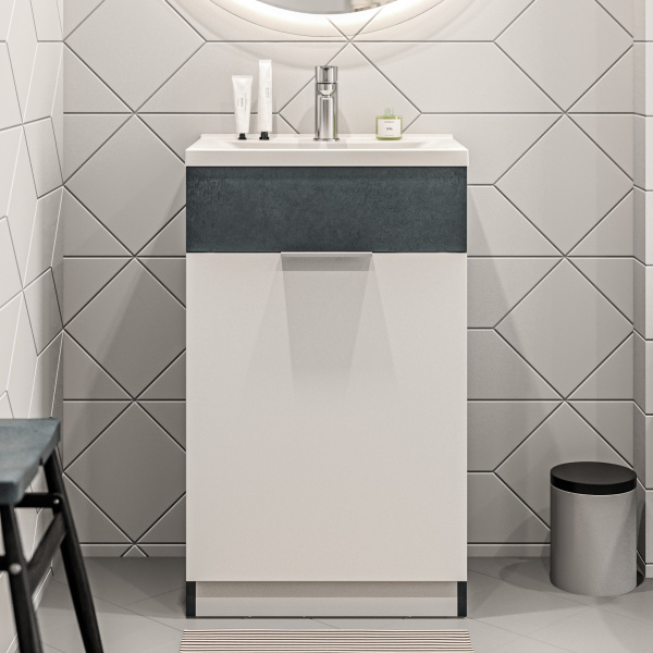 Тумба с раковиной 1Marka  Revo 50Н У99086