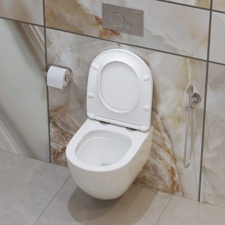 Унитаз подвесной BelBagno Amanda-Tor BB051CH-TOR-FC/SC