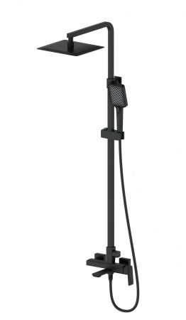 Душевая система WONZON & WOGHAND DIAMOND, черный матовый WW-88739011-MB