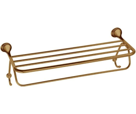 Полотенцедержатель-полка с двумя крючками Daniel Revival REPS980 br 63