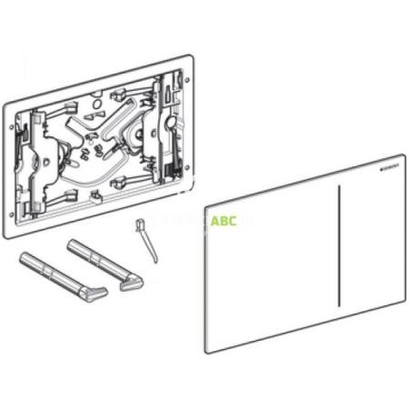Смывная клавиша Geberit Sigma70 242.813.SQ.1