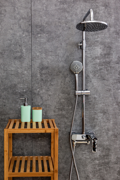 Душевая система Orange Otto M22-911cr смеситель с изливом, хром