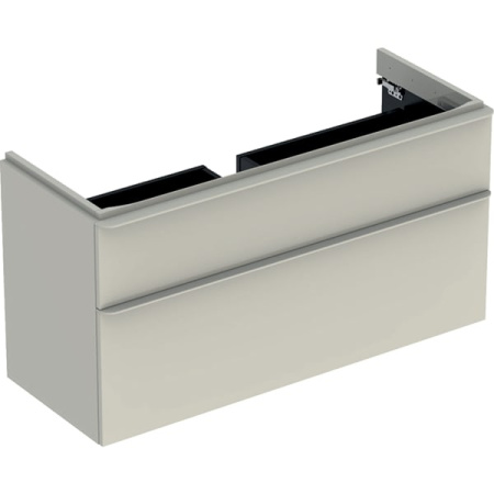 Тумба для раковины с ящиками выдвижными GEBERIT Smyle Square 500.355.JL.1