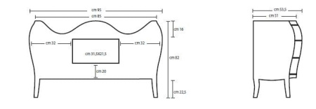 Раковина Tiffany World Lav sottop per 7231/7233