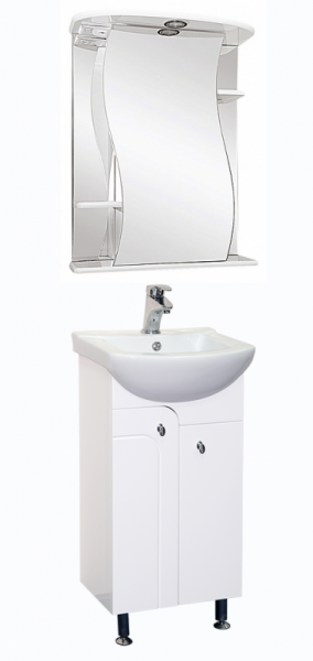 Зеркало-шкаф (55х72) Misty Лиана 55 правый Э-Лиа02055-01СвП