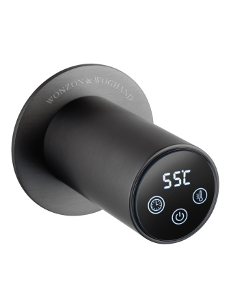 Полотенцесушитель электрический встраиваемый WONZON & WOGHAND HAMBURG, темный графит WW-AL313-GM