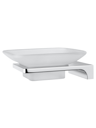 Мыльница с держателем WONZON & WOGHAND ECLIPSE, хром WW-9122-CR