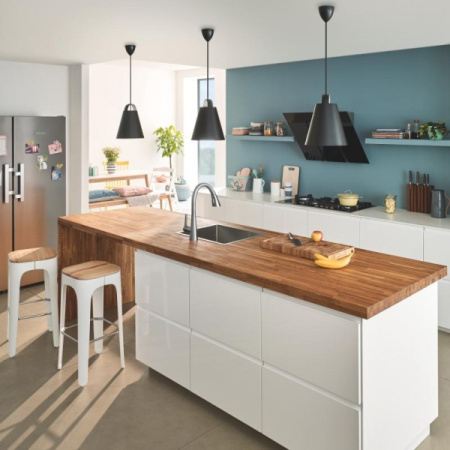 Смеситель для мойки GROHE Zedra 32294 DC2 (32294DC2) суперсталь