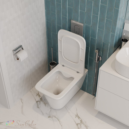 Унитаз подвесной Cerutti Nivolet Aria PP СТ9034