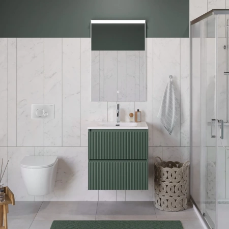 Тумба под раковину 60 BelBagno Uno UNO-600-2C-SO-VO еловый матовый, без раковины
