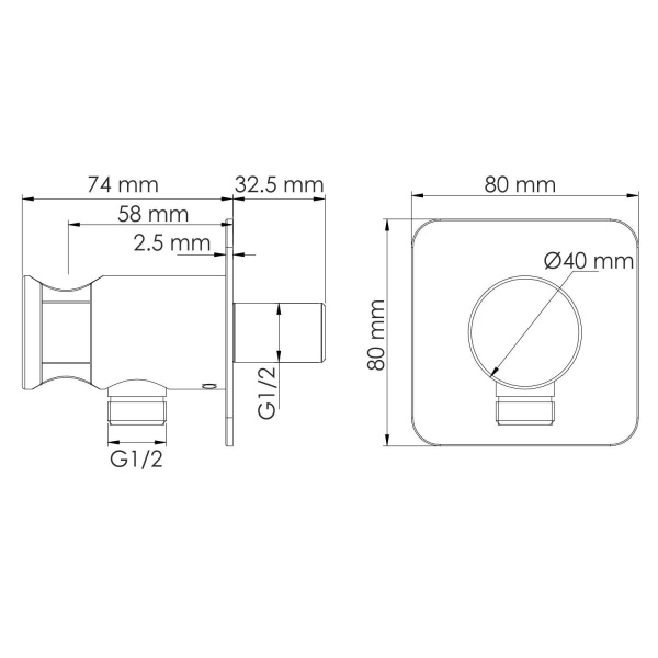 Душевой комплект WasserKraft A4248.097.121.275.100.276 Thermo Душевой комплект WasserKraft A4248.097.121.275.100.276 Thermo