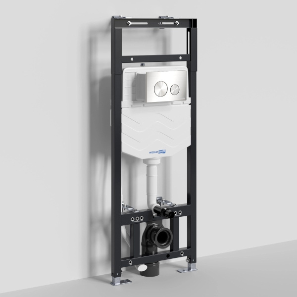 Инсталляция для подвесного унитаза WasserKraft Alme 15TLT.010.ME.BN02