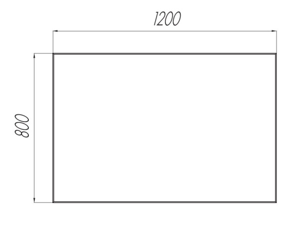 Зеркало Aquaton Брук 120 1A200402BC010