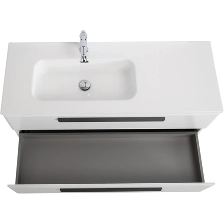 Тумба под раковину Cezares ECO-CER-N-1200-2C-SO-BL-L Bianco Lucido без ручек