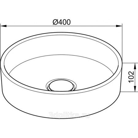 Раковина накладная Keuco STAGELINE 32880570400