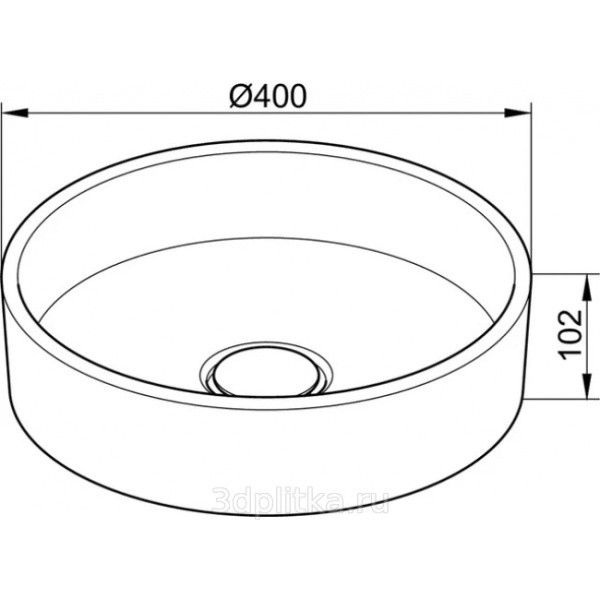 Раковина накладная Keuco STAGELINE 32880570400