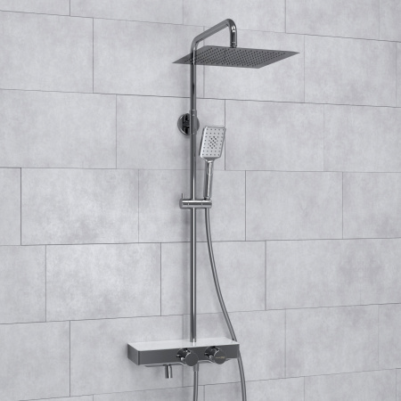 Душевая система WasserKraft A113.118.126.CH Thermo