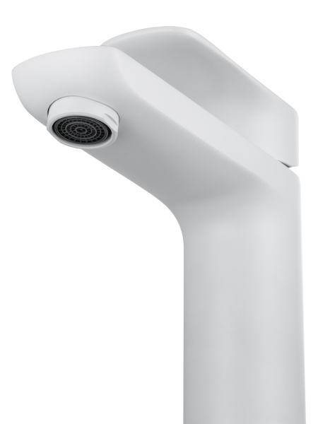 Смеситель для раковины WONZON & WOGHAND Line, белый матовый WW-A40732-MW