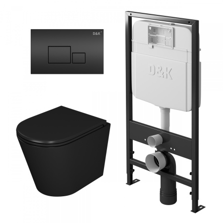 Комплект унитаза с инсталляцией D&K Venice DS1022502