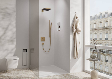 Крючок Hansgrohe  AddStoris 41742140 шлифованная бронза