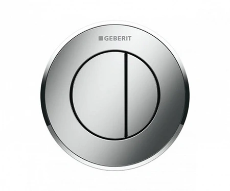 Пневмоклавиша смыва Geberit дистанционная тип 10, установка в мебель, 116.057.KN.1