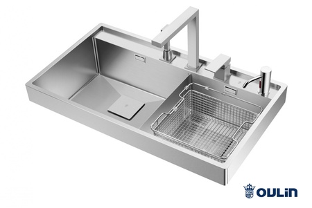 Кухонная мойка (87х49) Oulin OL-G6201