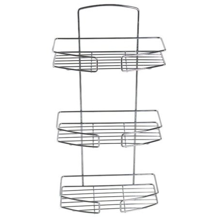 Полка трехъярусная прямая Milardo , проволока стальная (013W030M44)