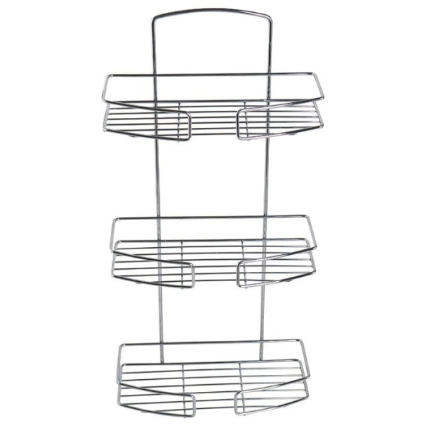 Полка трехъярусная прямая Milardo , проволока стальная (013W030M44)